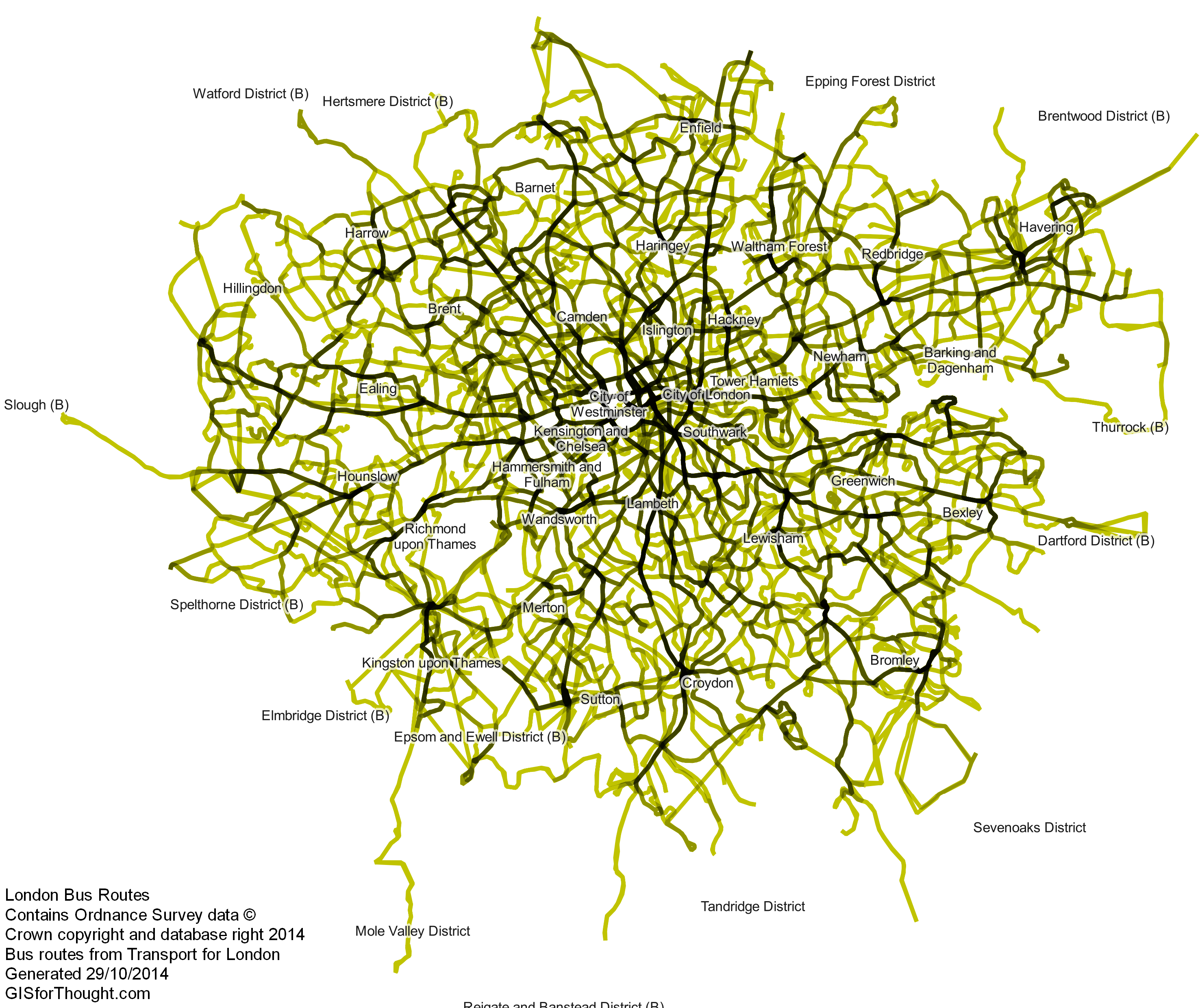 London Bus Heatmap